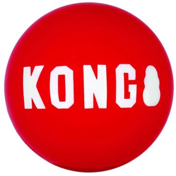 KONG Jucărie pentru câini, Minge Signature L, 2buc/set, 8.26cm
