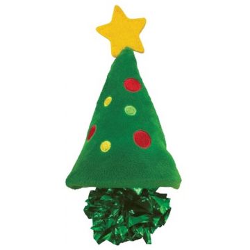 KONG Jucărie pentru pisici, Pom de Crăciun 15,24x8,89x5,72cm