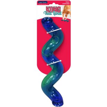 KONG Jucărie pt câini cu eliberare recompense,Spiral Stick, L, 7.62x7.62x30.48cm