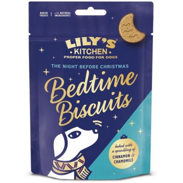 LILY'S KITCHEN Christmas Bedtime Biscuiţi pentru câini, ediţie Crăciun 80 g