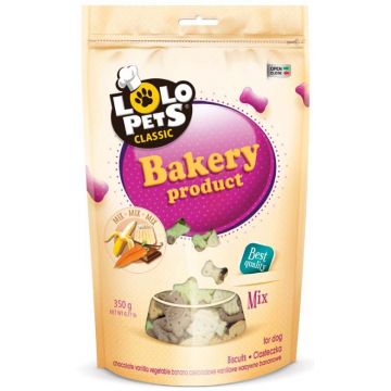 LOLO PETS CLASSIC Biscuiţi pentru câini, pungă 350g