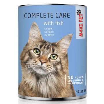 MAXI PET Pisică Peşte, conservă 415g