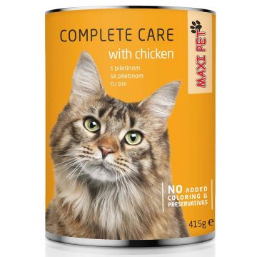 MAXI PET Pisică Pui, conservă 415g