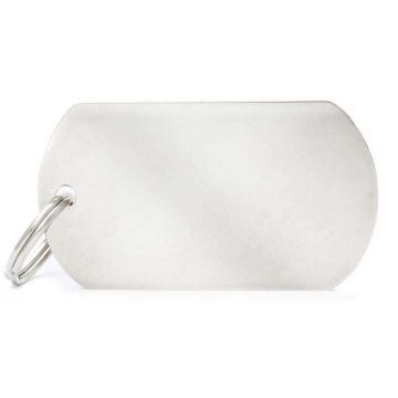 MY FAMILY Basic Medalion din aluminiu pentru gravat Military 5x2,85cm