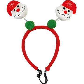 NOBBY Bentiţă pentru câini, cu Moş Crăciun, ediţie Crăciun, 15 cm