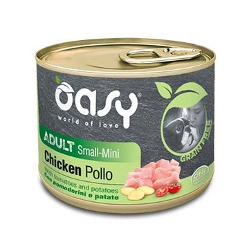 OASY Conservă pentru câini, Small/Mini, cu Pui, fără cereale 200g