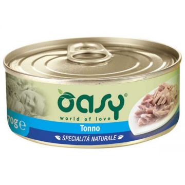 OASY Conservă pentru pisici, File de Ton, în sos