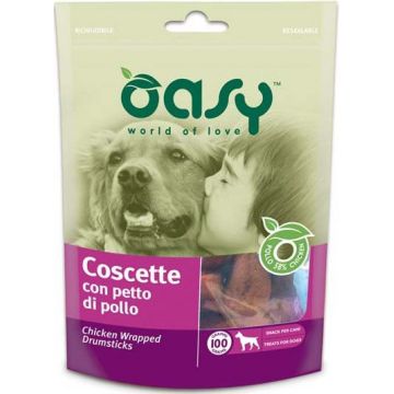OASY Delicatese pentru câini Copănele de Pui 100g