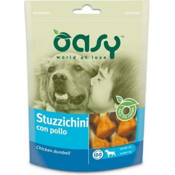 OASY Delicatese pentru câini Os cu Pui 100g