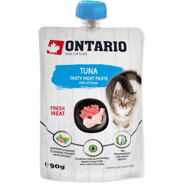 ONTARIO KITTEN Pastă pentru pisicuţe, carne proaspătă de Ton 90g