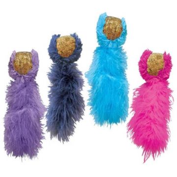 OUTLET KONG Jucărie pentru pisici Cork Ball, diverse culori