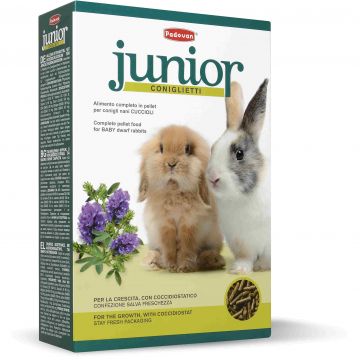 PADOVAN Hrană pentru iepuri JUNIOR 850g