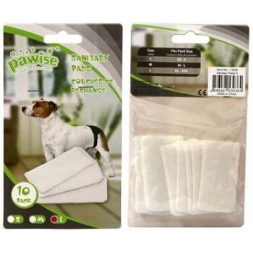 PAWISE Absorbante igienice pentru câini