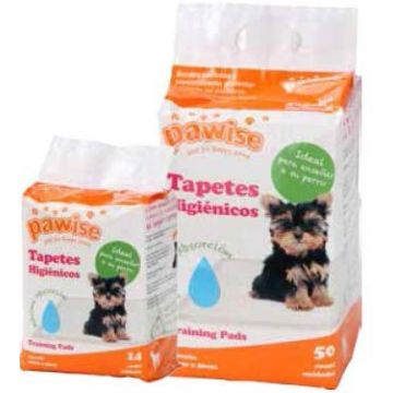 PAWISE Covoraşe absorbante pentru căţeluşi, Pee pads