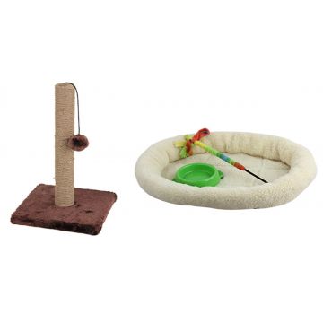 PAWISE Cutie cadou pentru pisici, 4 în 1