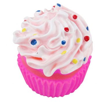 PAWISE Jucărie pentru câini Brioşă, din vinilin 7x7x8,5cm