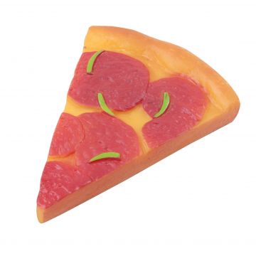 PAWISE Jucărie pentru câini Pizza Slice, din vinilin, 11x15x2,5cm