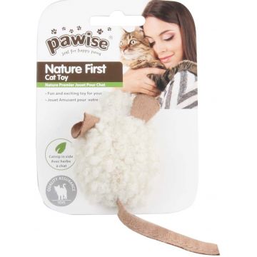 PAWISE Jucărie pentru pisici Şoricel, 21 cm
