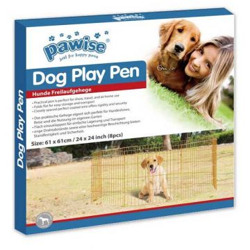 PAWISE Ţarc metalic pentru câini