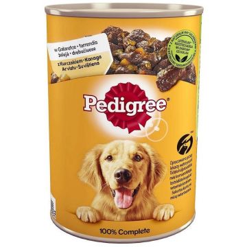 PEDIGREE Conservă pentru câini Adult, cu Pui şi Morcov 1200g