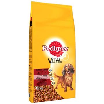 PEDIGREE Hrană uscată pentru câini Adult MINI, cu Vită şi Legume