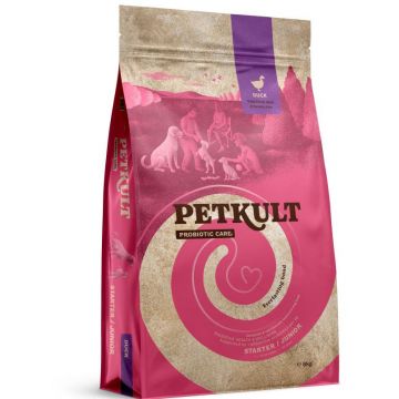 PETKULT Probiotics STARTER & JUNIOR, Raţă şi orez