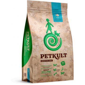 PETKULT Sensitive Adult small, talie mică, Peşte