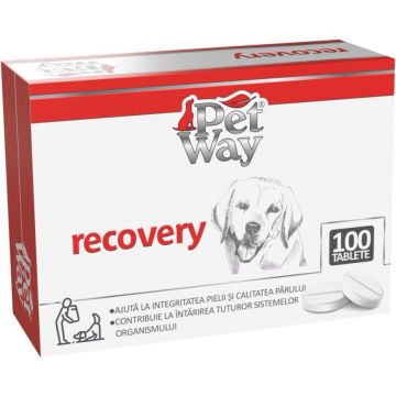 PETWAY Recovery Suplimente nutritive pentru câini 100 tablete