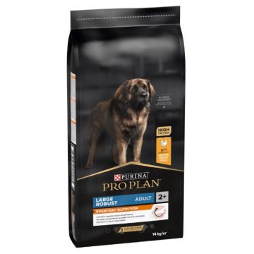 PRO PLAN Hrană uscată ROBUST pt câini Adult Large Breed, cu Pui 14kg