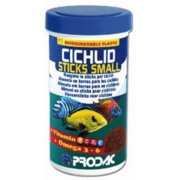 PRODAC Cichlid Sticks Small Hrană pentru ciclide, sticks Small 250ml
