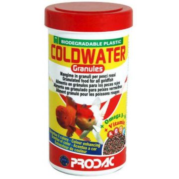 PRODAC Coldwater Hrană peşti de apă rece, granule 250ml 100gr