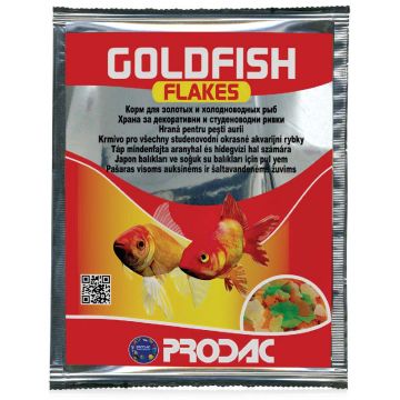 PRODAC Goldfish Plic Hrană pentru caraşi aurii, fulgi 12g