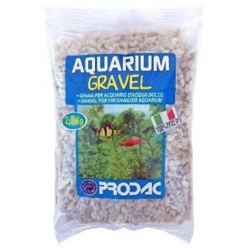 PRODAC Pietriş Alb 3-6mm, 2,5kg