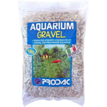 PRODAC Pietriş Alb 6-9mm, 1kg