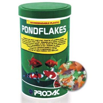 PRODAC Pondflakes Hrană pentru peştii mici/medii de iaz, fulgi 1200ml