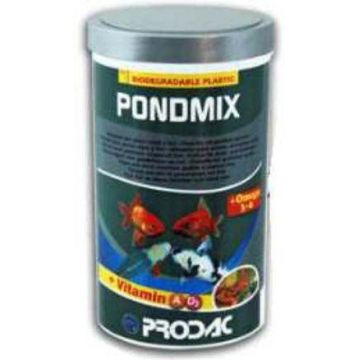 PRODAC Pondmix Hrană pt. peştii de iaz, mix de fulgi, sticks şi creveţi 1200ml