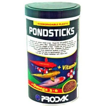 PRODAC Pondsticks Hrană pentru peştii medii/mari de iaz, sticks 1200ml