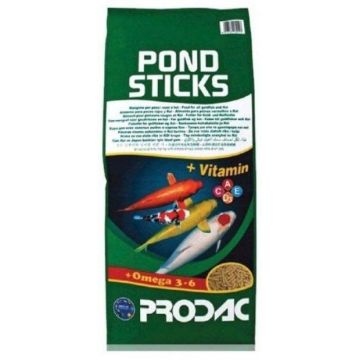 PRODAC Pondsticks Hrană pentru peştii medii/mari de iaz, sticks 8,3L