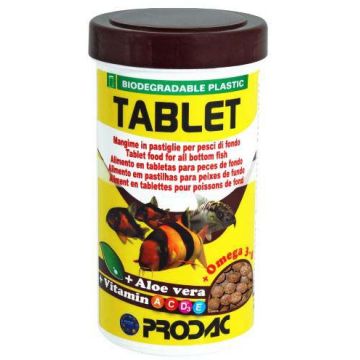 PRODAC Tablet Hrană pentru peştii care trăiesc la baza acvariului, tablete 100ml