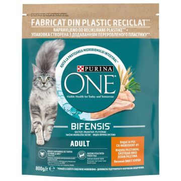 PURINA ONE Hrană uscată pentru pisici Adulte, cu Pui şi Cereale integrale