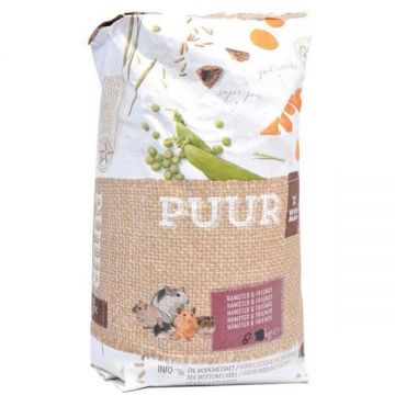 PUUR Hrană completă pentru hamsteri 400g