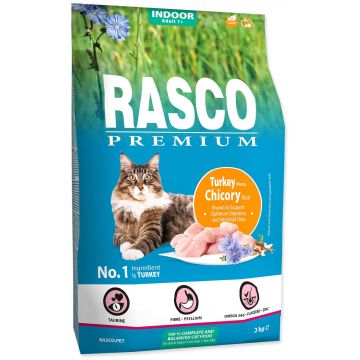 RASCO Premium Indoor Hrană pentru pisici adulte, Curcan