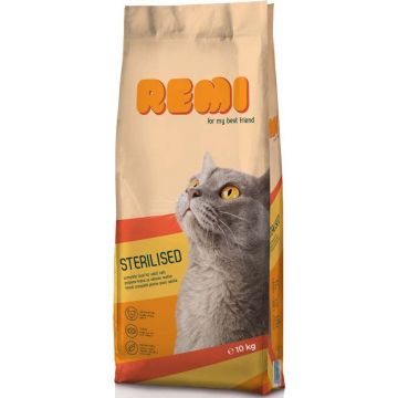 REMI Sterilised, hrană uscată pentru pisici sterilizate