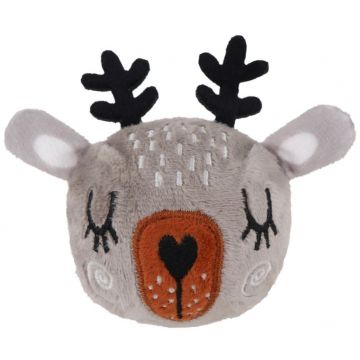 ROSEWOOD Jucărie pentru câini, Minge tenis, Ren, ediţie de Crăciun, 6,5cm