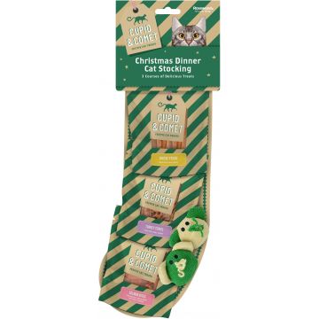 ROSEWOOD Şosetuţă pentru pisici, recompense şi jucărie, ediţie de Crăciun 150g