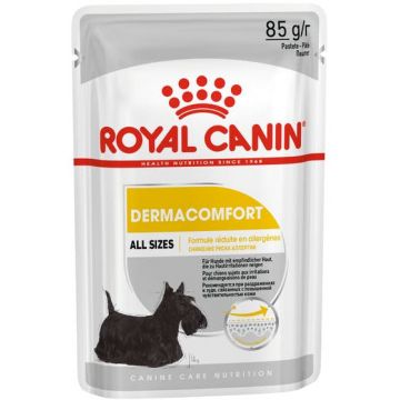 ROYAL CANIN CCN Dermacomfort Care Loaf Plic hrană umedă pentru câini 85g