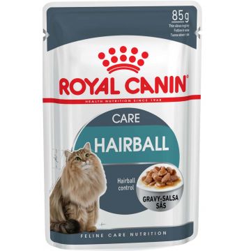 ROYAL CANIN FHN Hairball Care Plic pentru pisici 85g