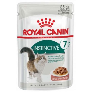 ROYAL CANIN FHN Instinctive +7 Plic pentru pisici SENIOARE 85g