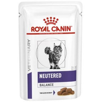 ROYAL CANIN VCN Neutered Weight Balance Plic hrană umedă pt pisici 85g