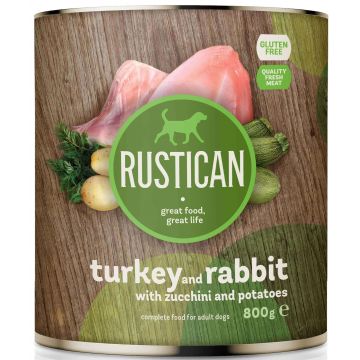 RUSTICAN Curcan şi Iepure cu Dovlecei şi Cartofi